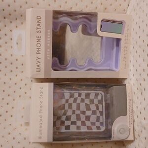 Phone Stand W/mirror W/light YOU GET BOTH